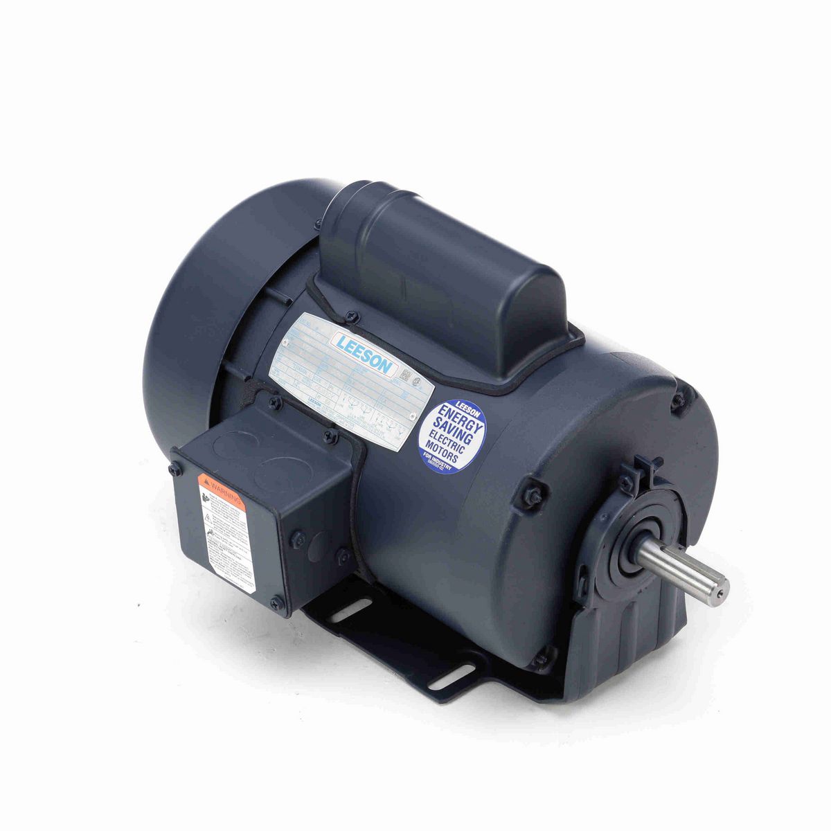LEESON General Purpose Motor, 1 HP, 1 Ph, 60 Hz, 115/230 V, 1800 RPM, 56H Frame, TEFC - 111915.00