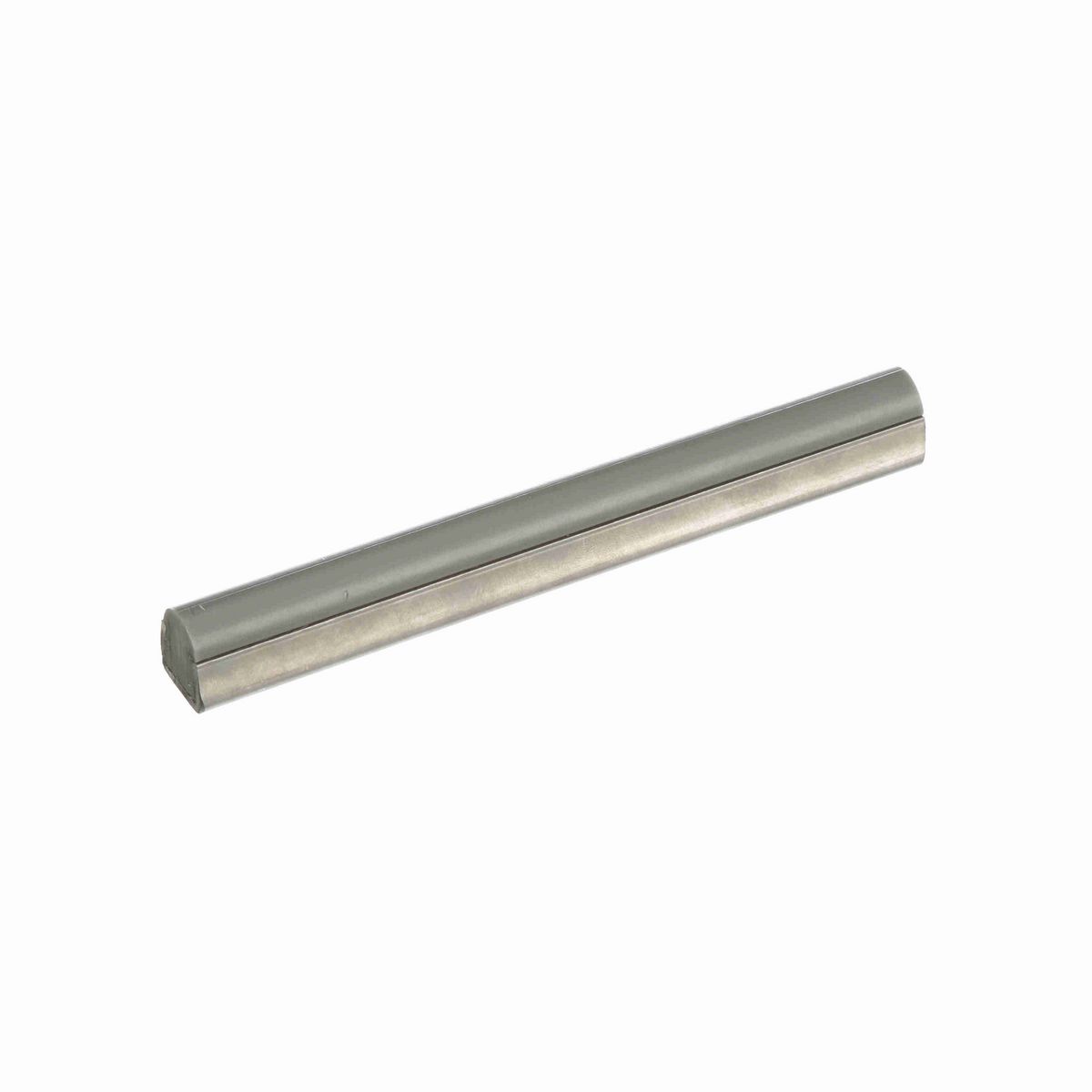 System Plast Round Rail Guide: 0.67"W X 0.67"H X 240"L Grey Nolu-S - VG-SSRS-NS-20