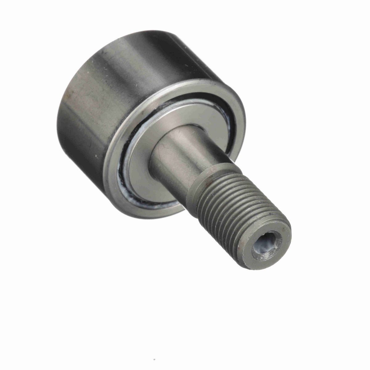 Опорный ролик с цапфой McGill CAMROL CF 1 1/4 SB CR, цилиндрический, из высокоуглеродистой нержавеющей стали, с уплотнением, с шестигранным отверстием