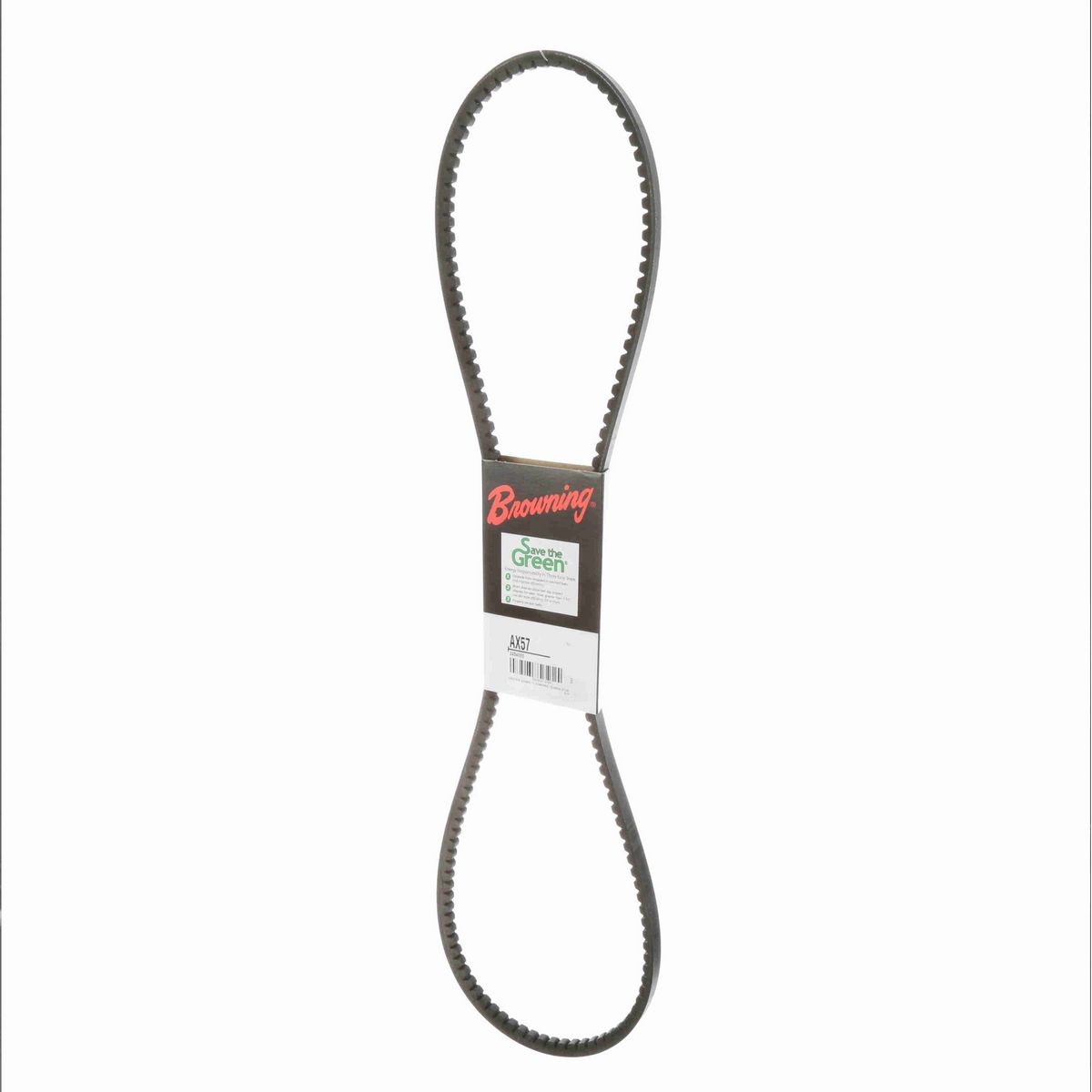 Browning EPDM Notched Belt 98% Efficient - AX57