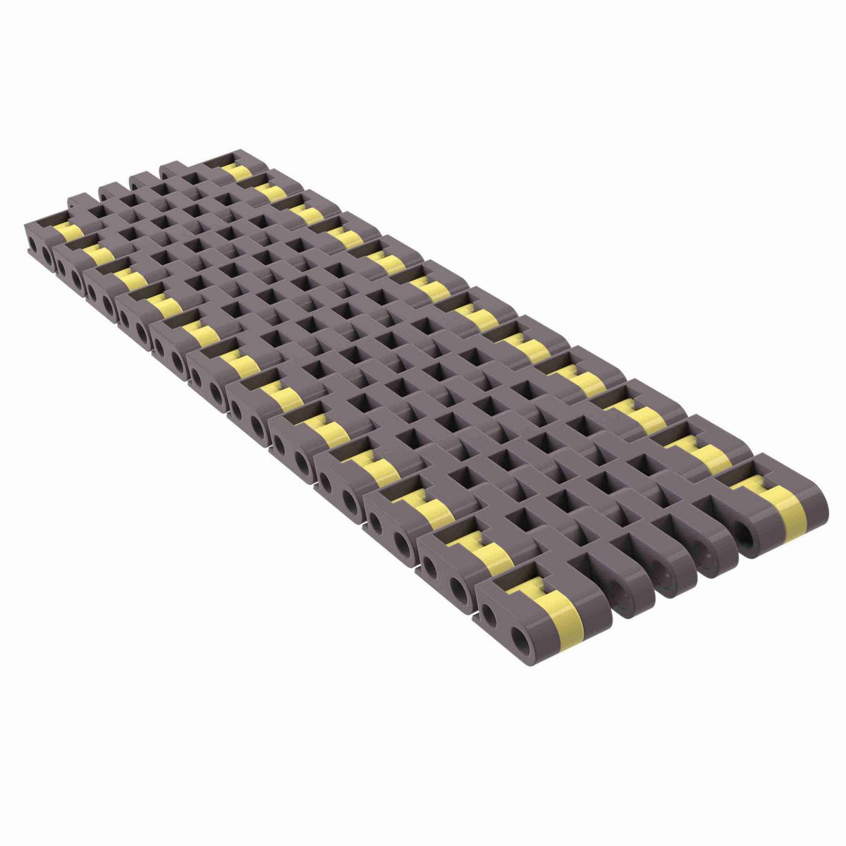 Rexnord 8505 Straight Running Solid Top, Material: Brown High Performance, Width: 2.33in, Pitch: 0.75in - 81419371