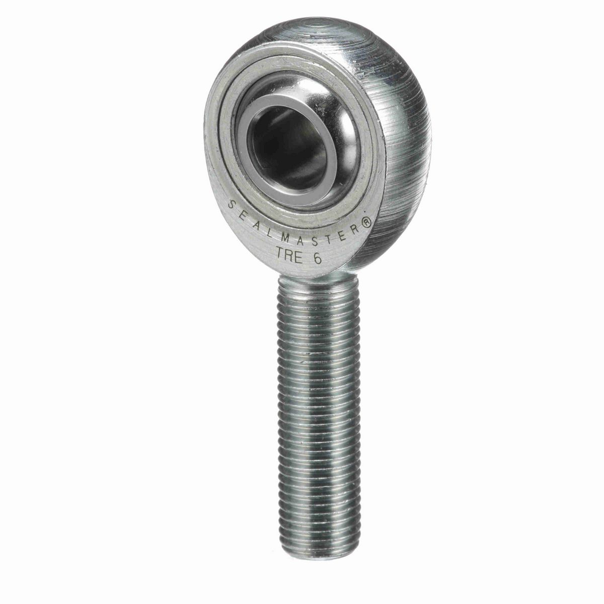 Sealmaster Male Rod End Bearing - Three-Piece Greasable Carbon Steel Race - TRE 6