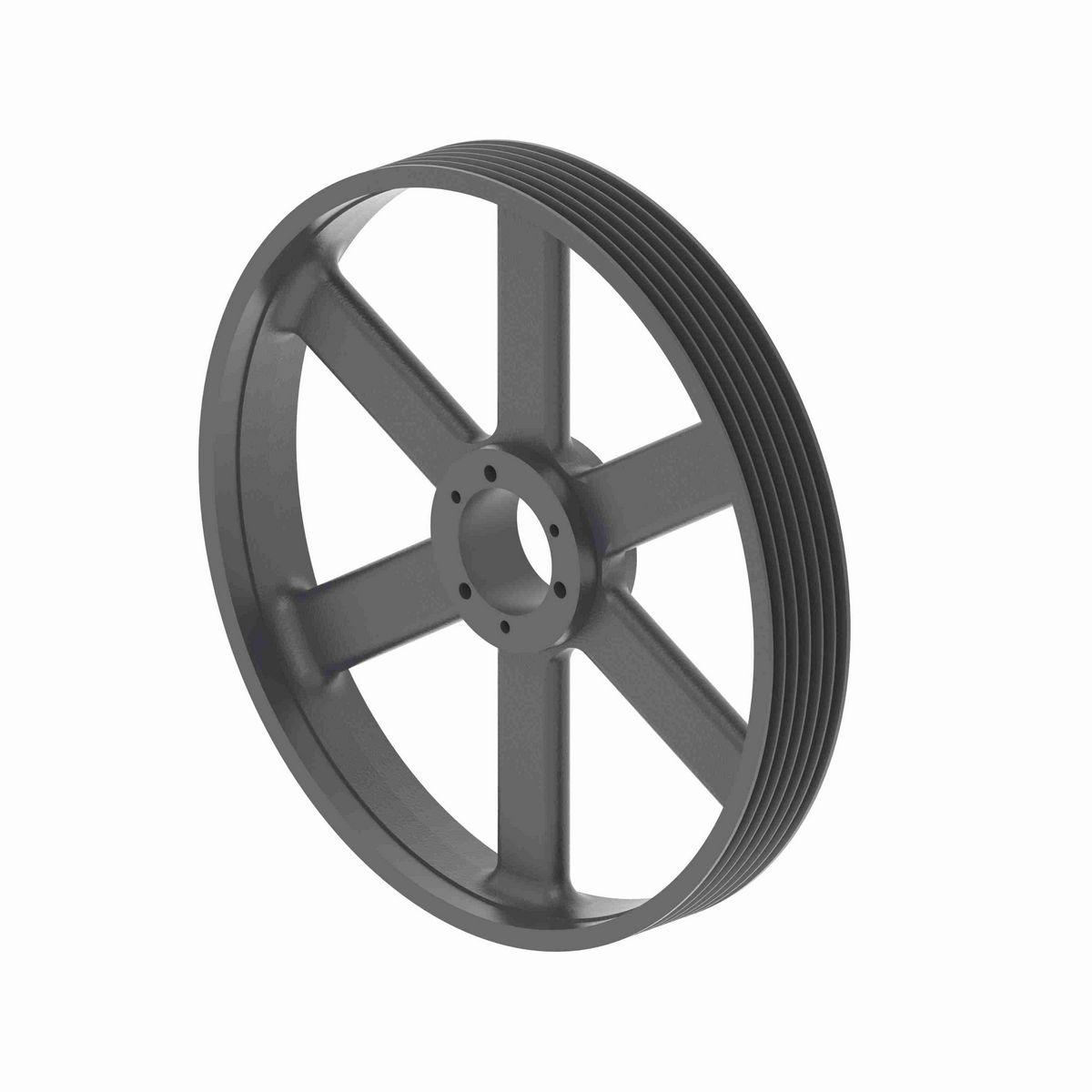 Browning 6 Groove Cast Iron Bushed Bore Multiple Sheave - 65V3150J