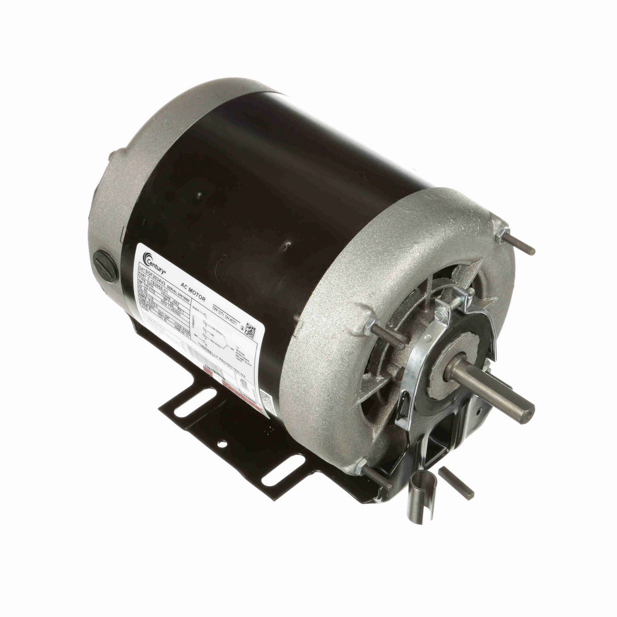 Century Fan and Blower Motor, 1/3-1/15 HP, 1 Ph, 60 Hz, 115 V, 1800 RPM, J56Z Frame, DP - SGF2034V3