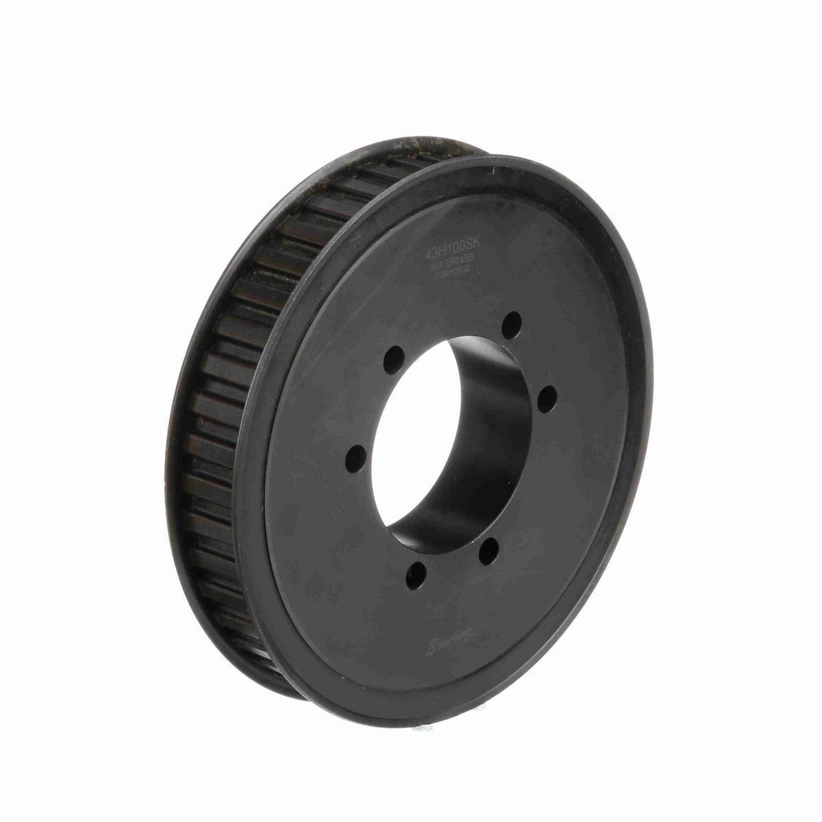 Browning Steel Bushed Bore Gearbelt Pulley - 43H100SK