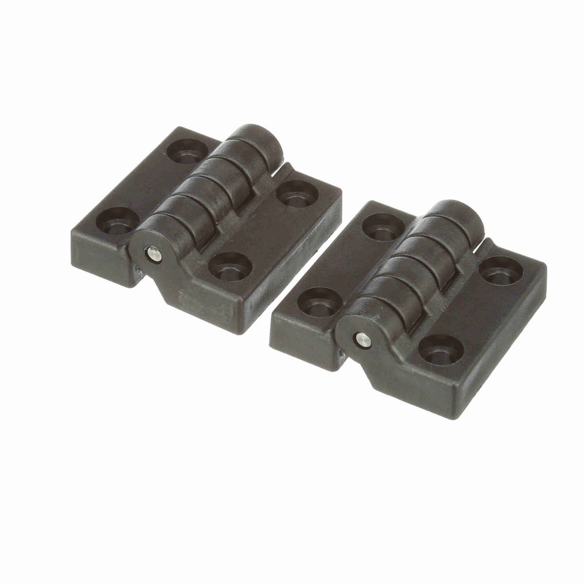 System Plast Standard-Duty Hinge; Thread: 5/16-18 for a 25 or 30-mm tube - VG-635-BK