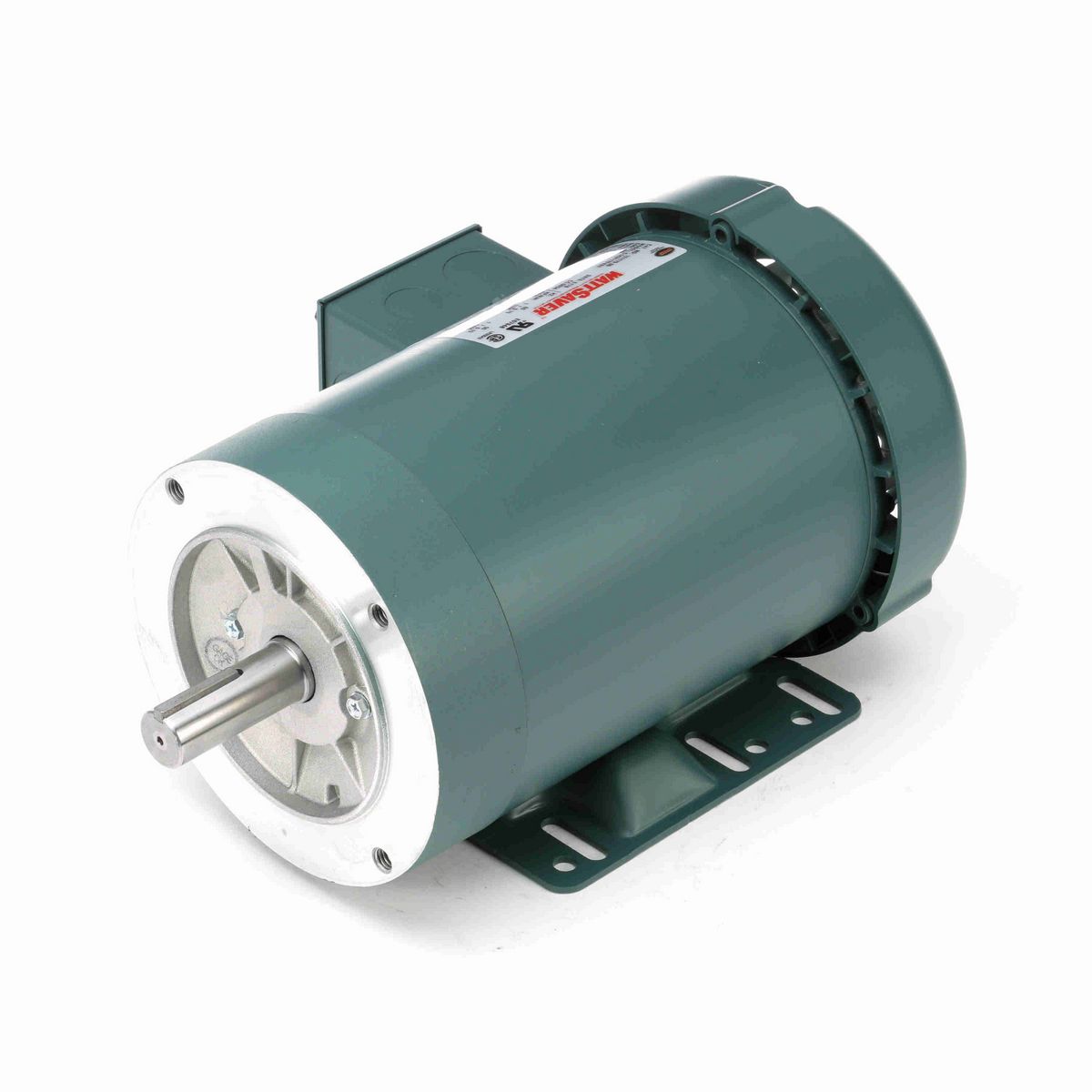 LEESON General Purpose Motor, 1 & 1 HP, 3 Ph, 60 & 50 Hz, 230/460 & 190/380 V, 1800 & 1500 RPM, 143TC Frame, TEFC - 121179.00