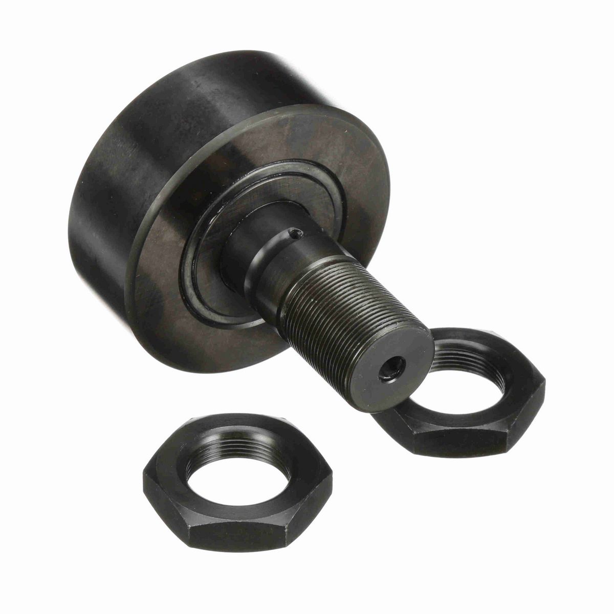 Опорный ролик с цапфой McGill CAMROL MCFD 90 B, бочкообразный, повышенной грузоподъемности, со щитком, с шестигранным отверстием, метрический