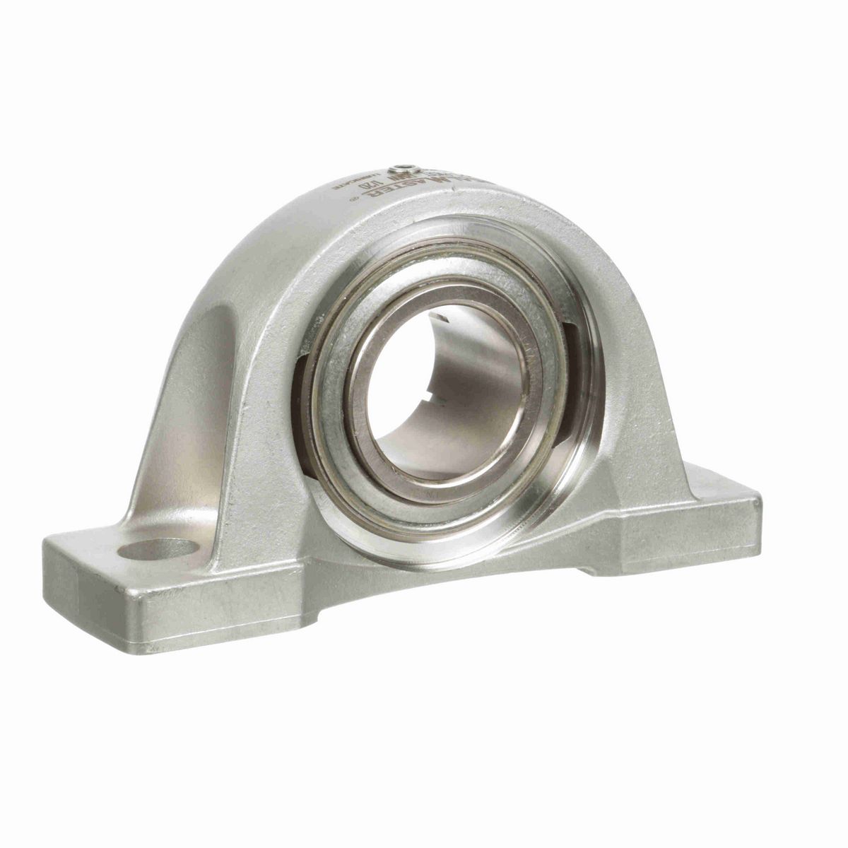 Sealmaster Mounted Stainless Steel Two Bolt Pillow Block Ball Bearing - 52100 Bearing Steel, Phosphorus Nickel Coated - Concentric Lock - Corrosion Resistant - Reduced Maintenance - Lubed for Life - CRPS-PN31T RMW