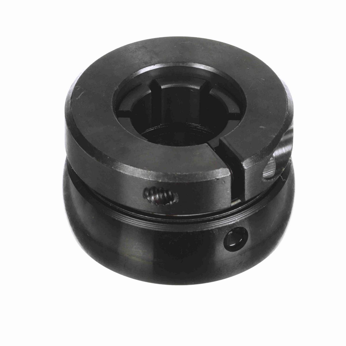 Sealmaster Mounted Insert Only Ball Bearing - 52100 Bearing Steel, Black Oxided - Concentric Lock - 2-012T