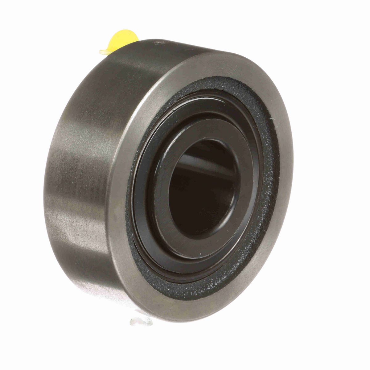 Sealmaster Mounted Cast Iron Cylindrical Cartridge Ball Bearing - 52100 Bearing Steel, Black Oxided - Setscrew Lock - MSC-24