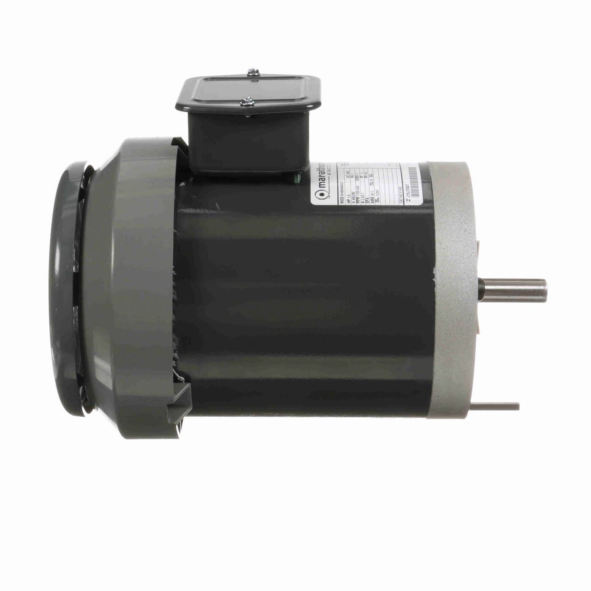 LEESON General Purpose Farm Duty Motor, 1.50 HP, 3 Ph, 60 Hz, 460/380 V, 1800 RPM, 56C Frame, TEFC - K1438