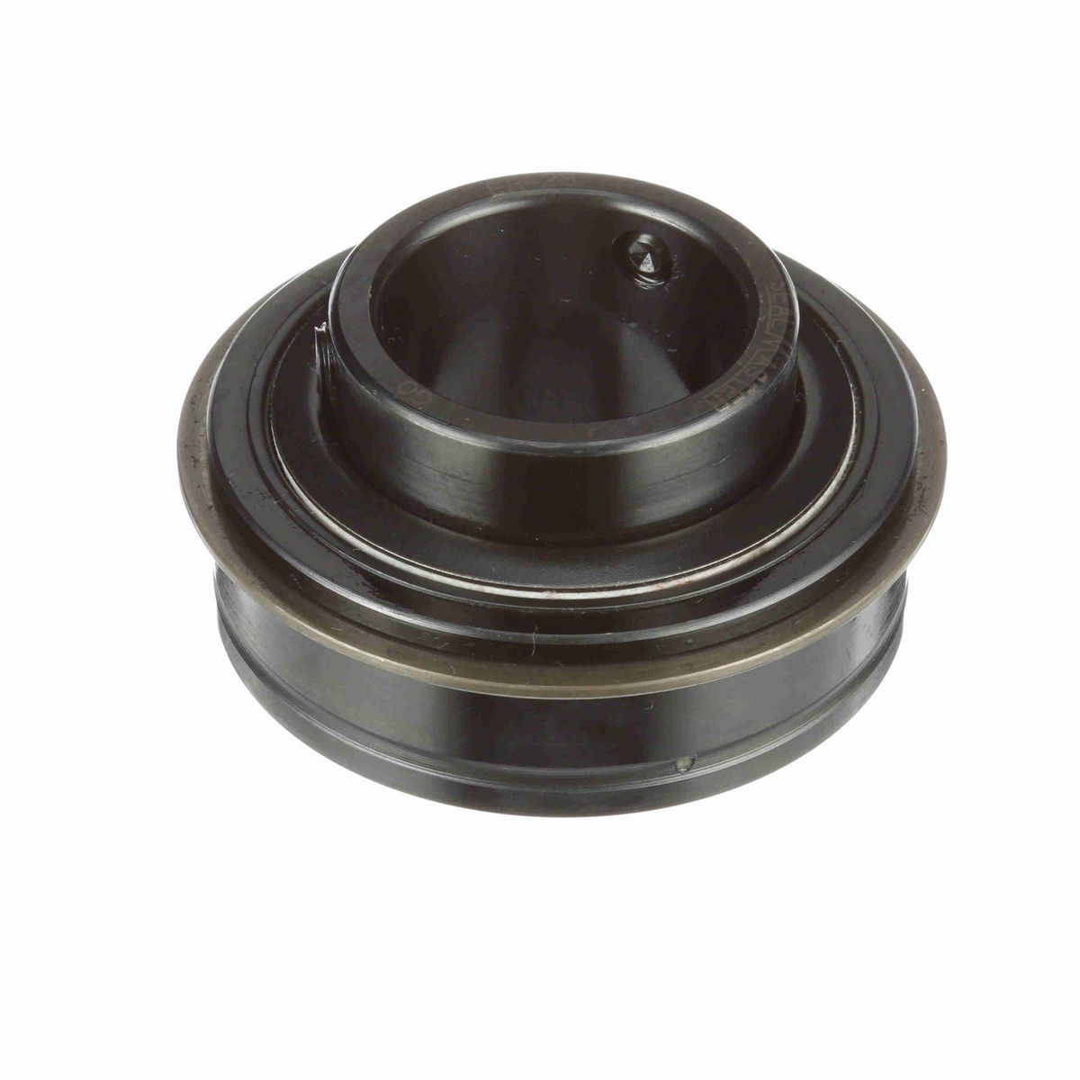 Sealmaster Mounted Insert Only Ball Bearing - 52100 Bearing Steel, Black Oxided - Setscrew Lock - ER-23
