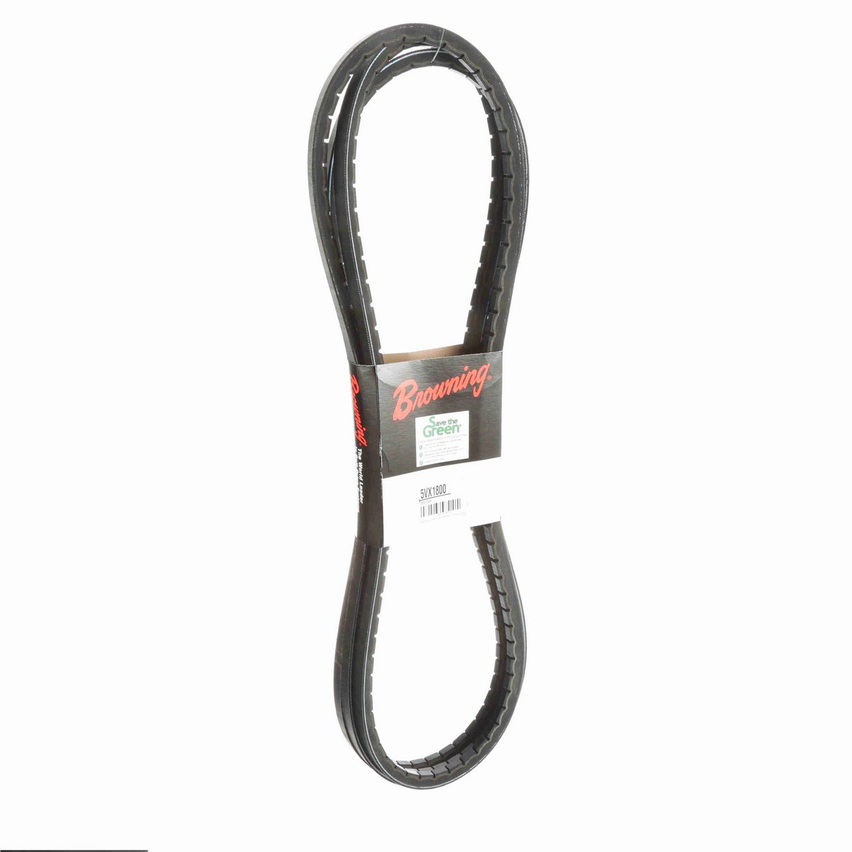 Browning EPDM Notched Belt 98% Efficient - 5VX1800