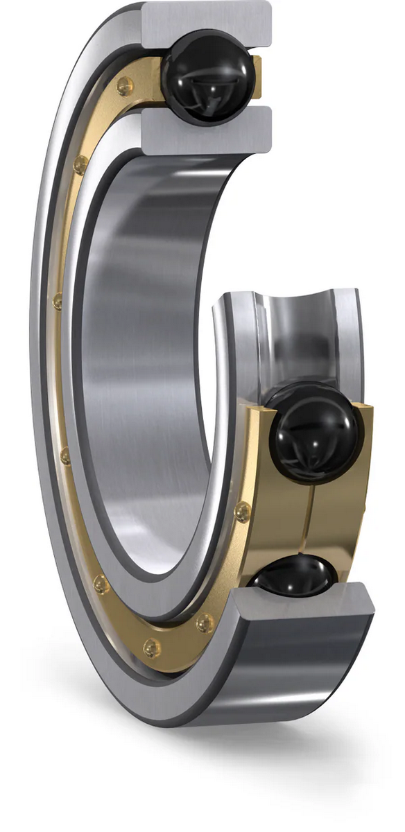 Гибридный керамический радиальный шарикоподшипник SKF 6012 M/HC5C4