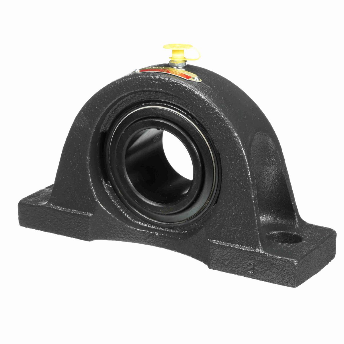 Sealmaster Mounted Cast Iron Two Bolt Low Base Pillow Block Ball Bearing - 52100 Bearing Steel, Black Oxided - Setscrew Lock - NPL-31