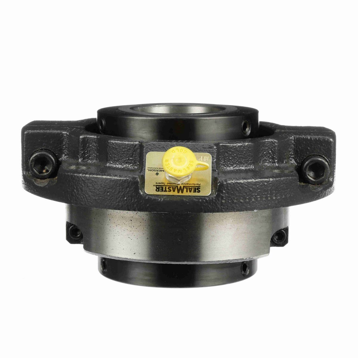 Sealmaster Mounted Cast Iron Piloted Flange Tapered Roller - 52100 Bearing Steel - Double Collar Mount Lock - RFP 204C