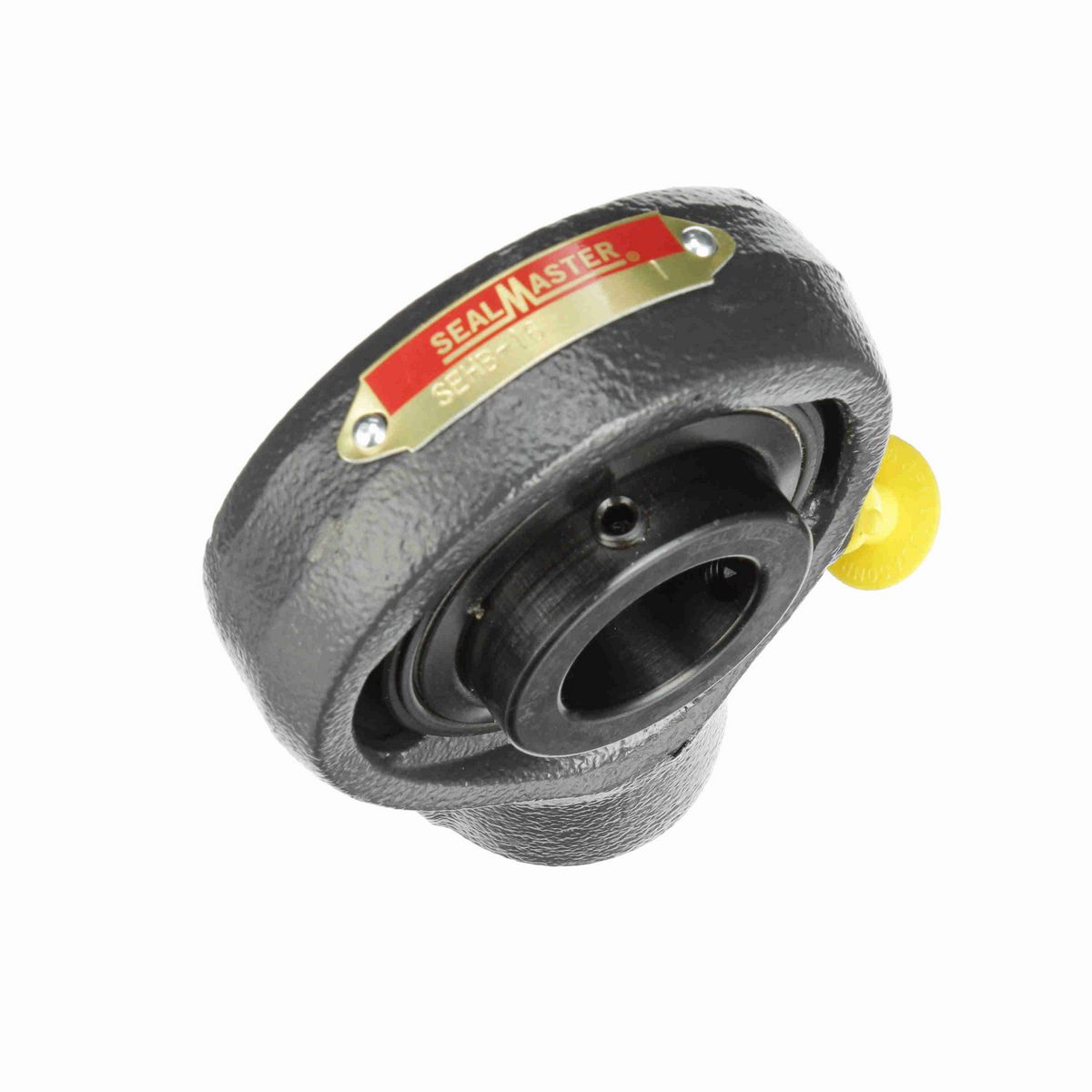 Sealmaster Mounted Cast Iron Hanger Unit Ball Bearing - 52100 Bearing Steel, Black Oxided - Setscrew Lock - SEHB-16
