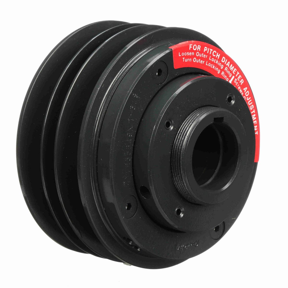 Browning 2 Groove Cast Iron Finished Bore Multiple Variable Pitch Sheave - 2MVP35B49X 1 3/8