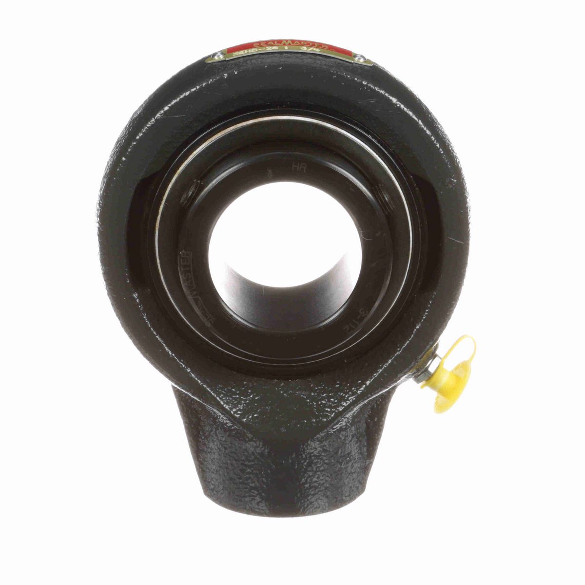 Sealmaster Mounted Cast Iron Hanger Unit Ball Bearing - 52100 Bearing Steel, Black Oxided - Setscrew Lock - SEHB-28