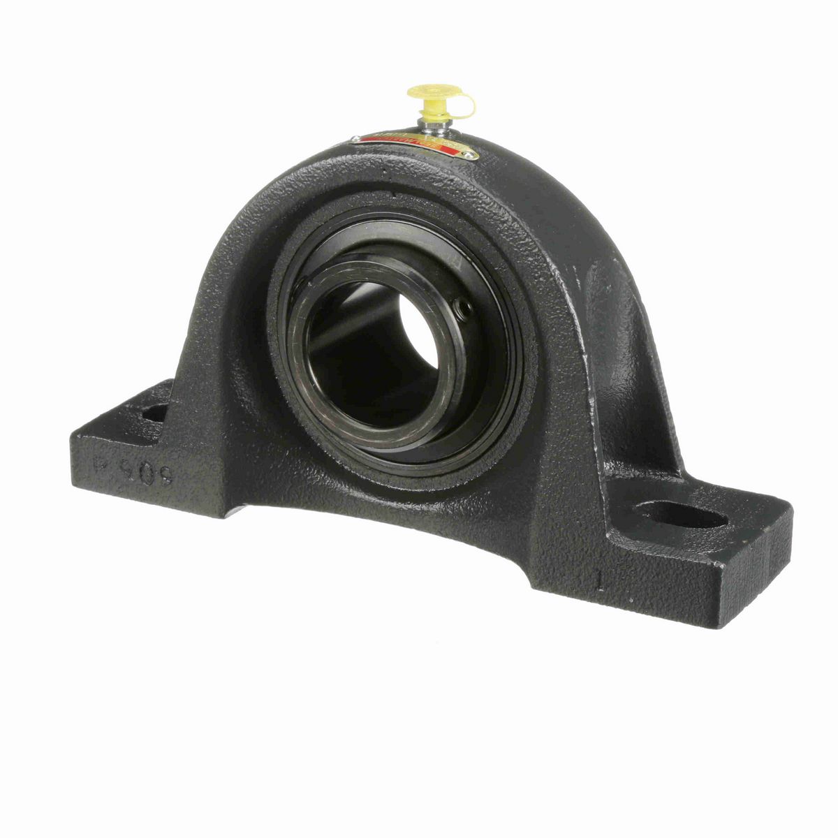 Sealmaster Mounted Cast Iron Two Bolt Pillow Block Ball Bearing - 52100 Bearing Steel, Black Oxided - Double Setscrew Lock - MSPD-31