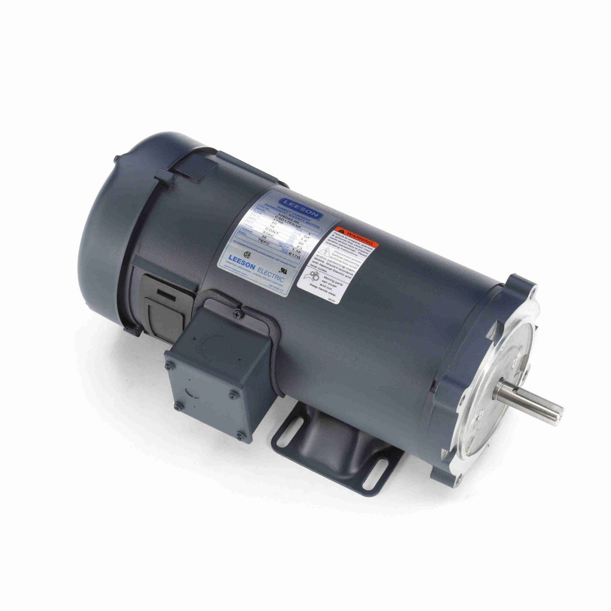 LEESON SCR Motor, 1 HP, 90 V, 1750 RPM, S56C Frame, TEFC - 108022.00