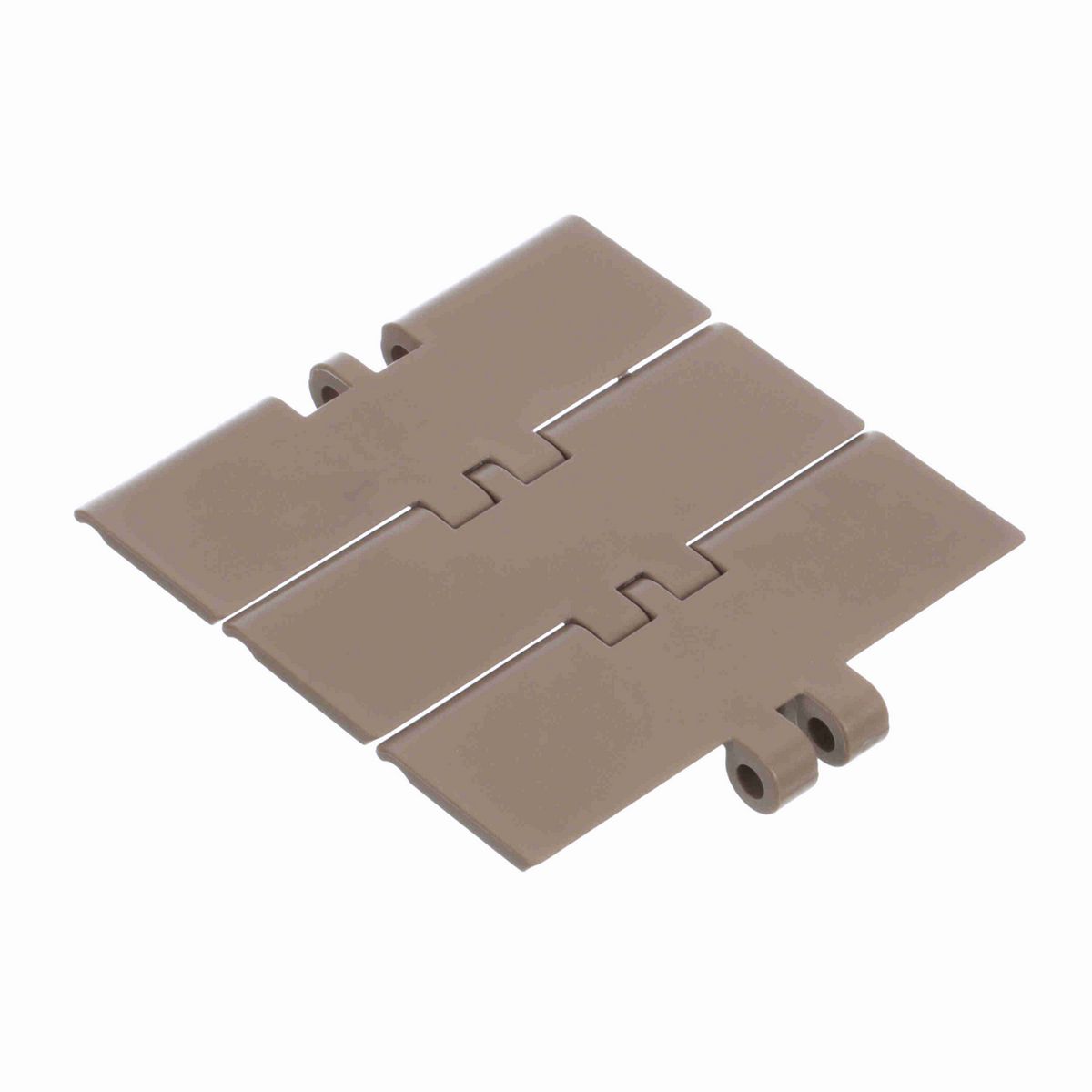 System Plast 820 Straight Running Solid Top, Material: Tan Low Friction, Width: 4.5in, Pitch: 1.5in - LF820-K450