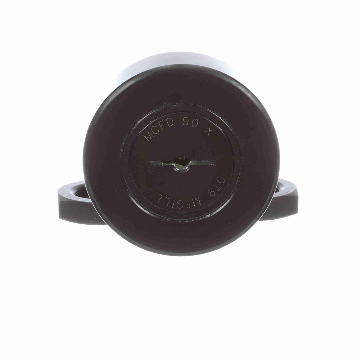 Опорный ролик с цапфой McGill CAMROL MCFD 90 X, цилиндрический, повышенной грузоподъемности, со щитком, со шлицем под отвёртку, метрический