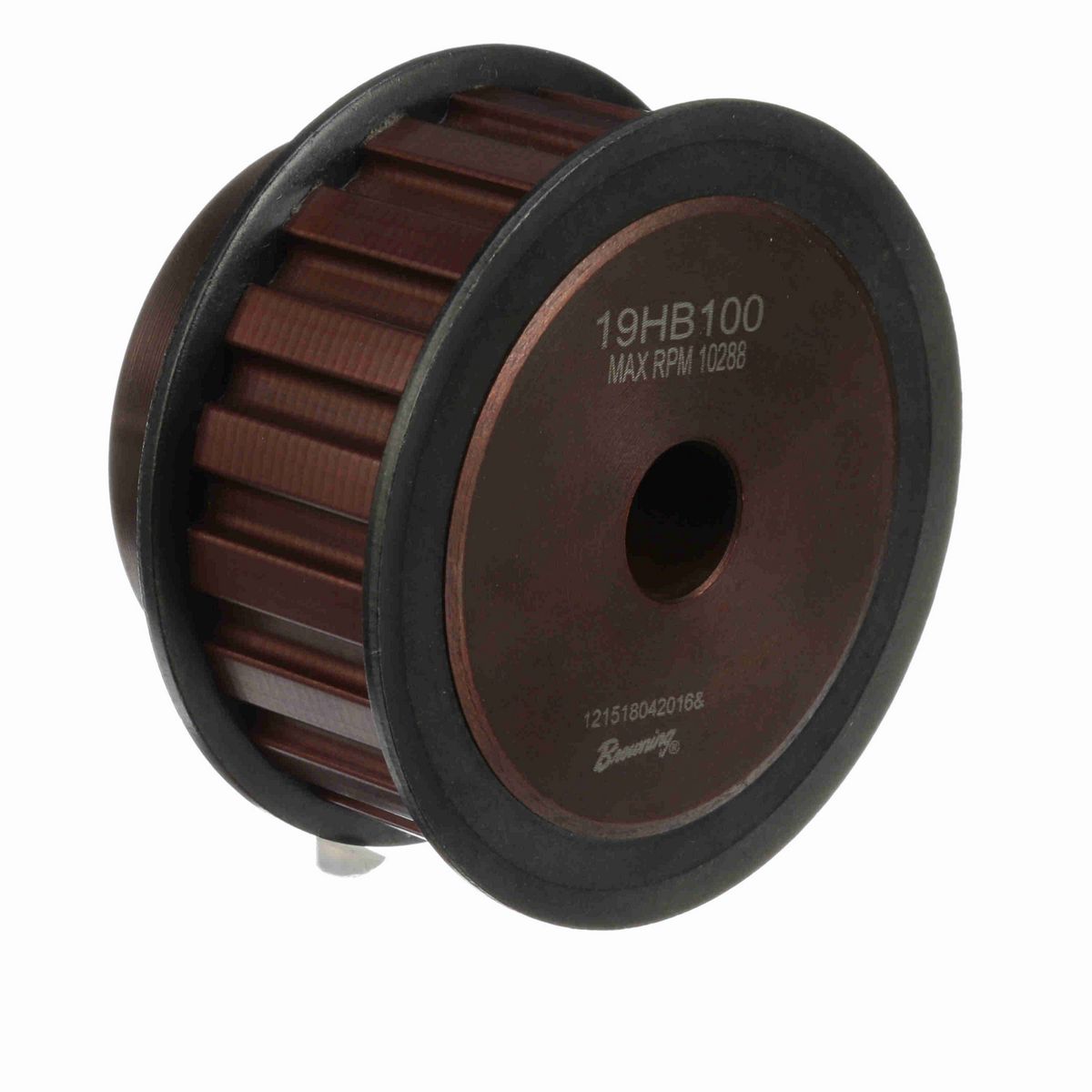 Browning Steel Rough Bore Gearbelt Pulley - 19HB100