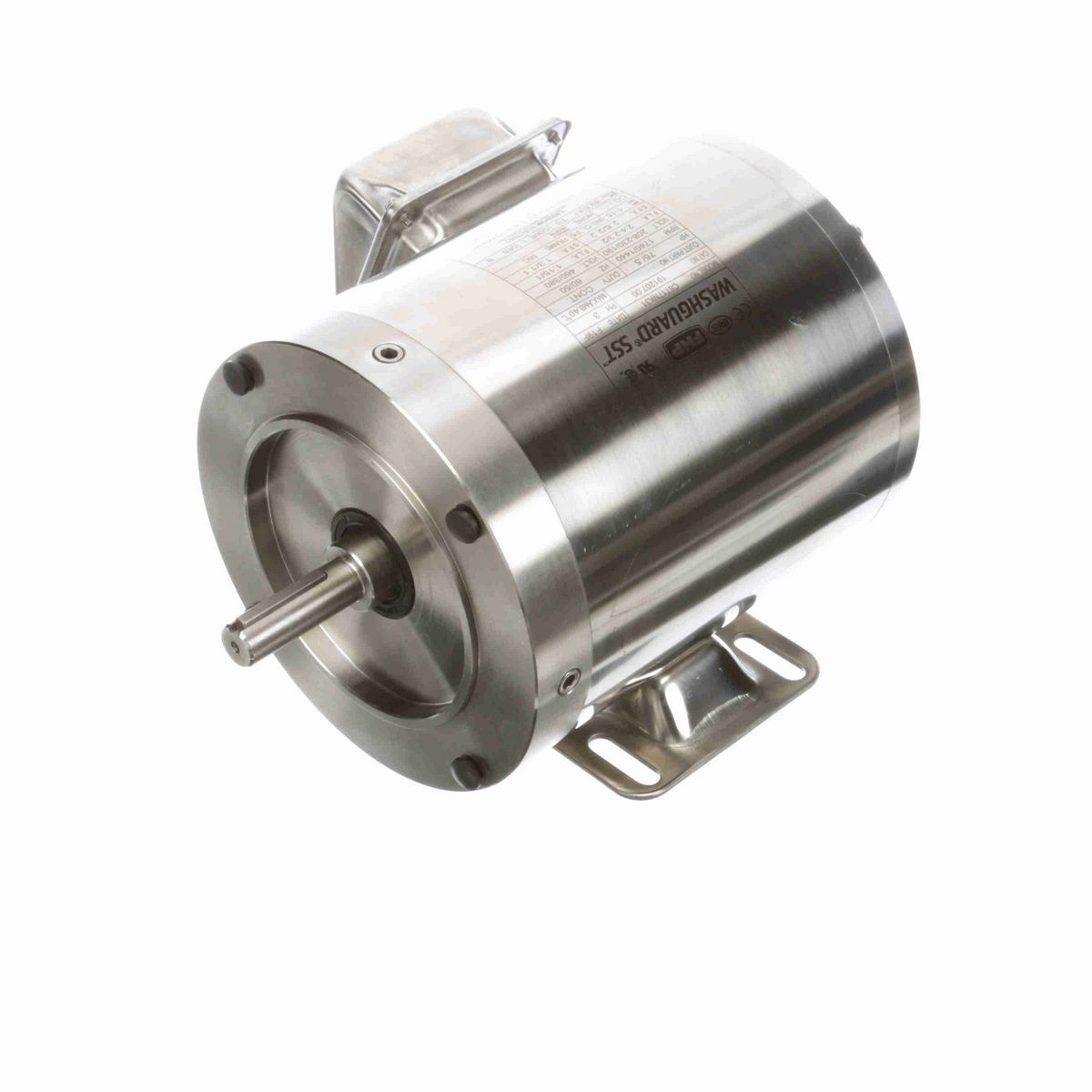 LEESON SST Duck™ General Purpose Motor, 0.75 & 0.50 HP, 3 Ph, 60 & 50 Hz, 230/460 & 190/380 V, 1800 & 1500 RPM, 56C Frame, TENV - 191207.00