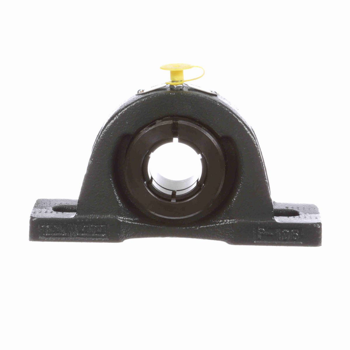 Sealmaster Mounted Cast Iron Two Bolt Pillow Block Ball Bearing - 52100 Bearing Steel, Black Oxided - Concentric Lock - NP-19T
