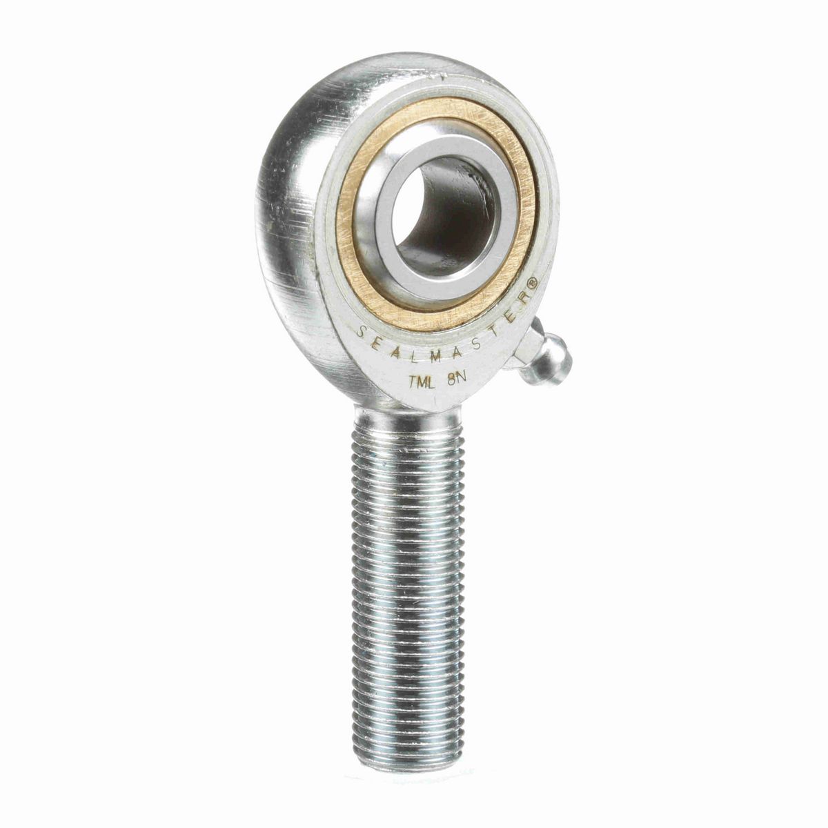 Sealmaster Male Rod End Bearing - Three-Piece Greasable Bronze Race - TML 8N