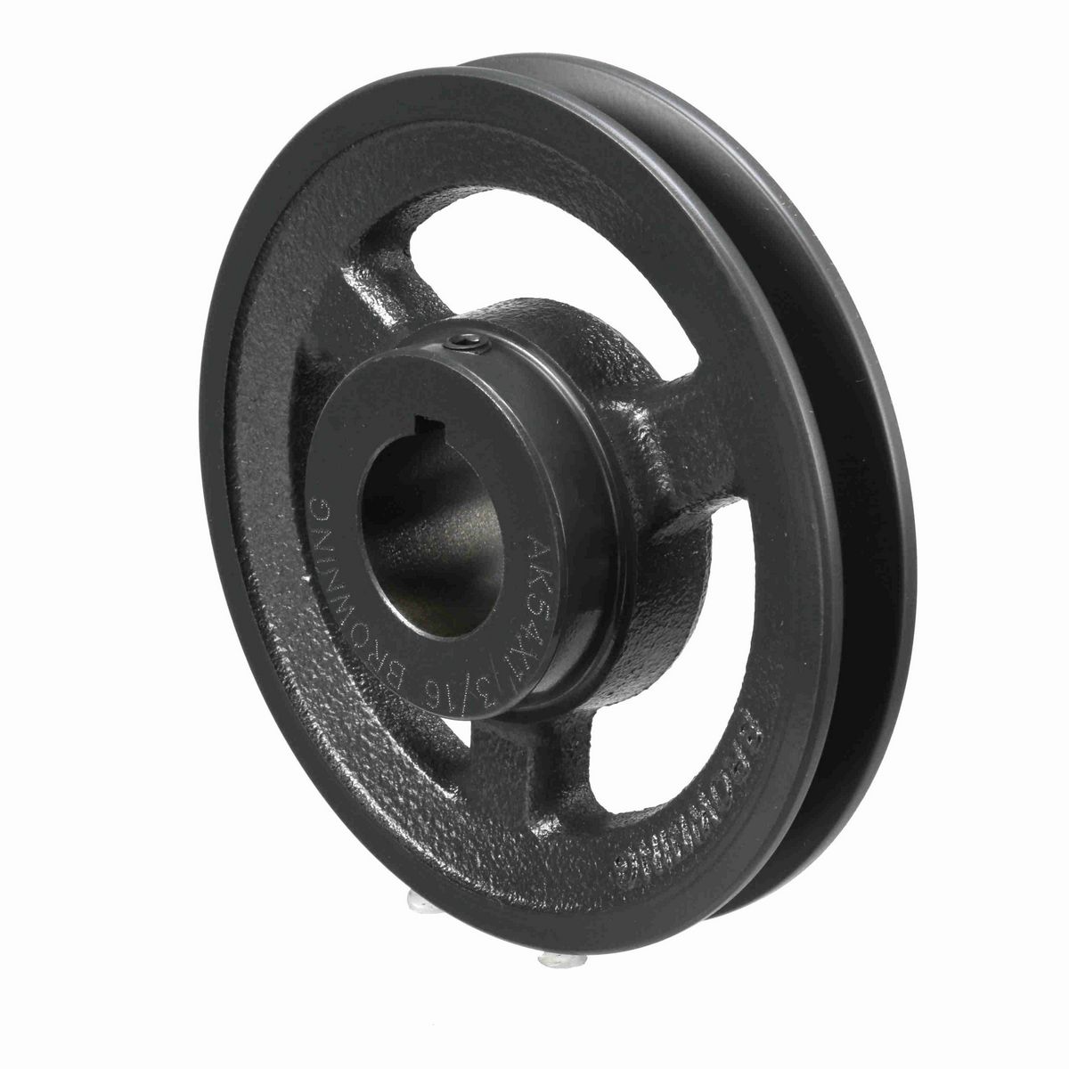 Browning 1 Groove Cast Iron FHP - Finished Bore Sheave - AK54X 1 3/16