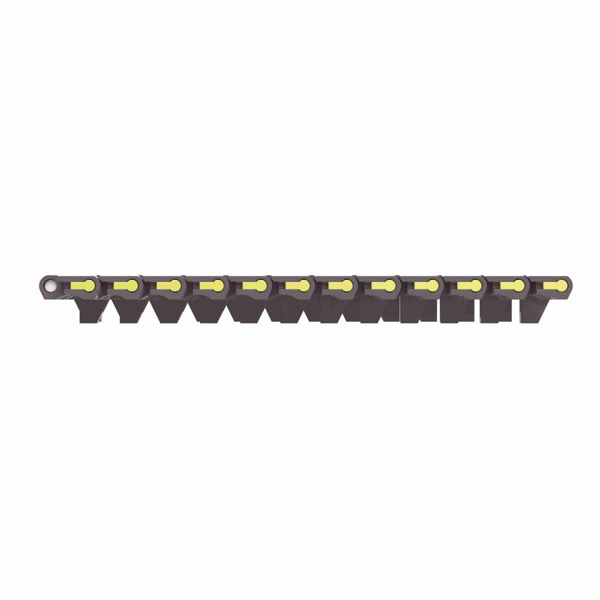 Rexnord 1505DTS Straight Running DTS®, Material: Brown High Performance, Width: 4.5in, Pitch: 15mm - 81414111
