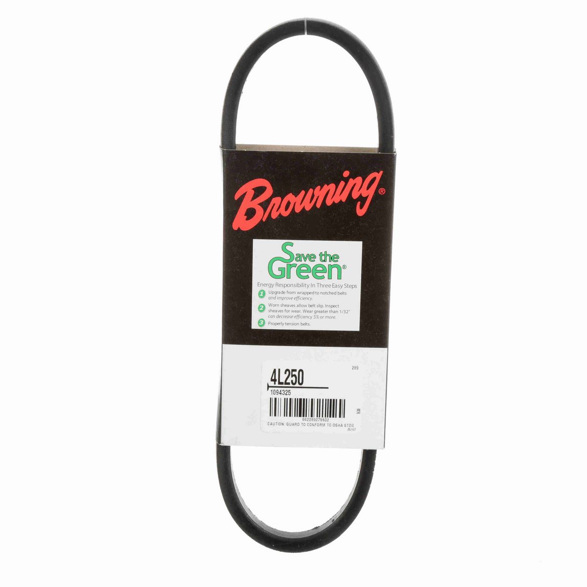 Browning Rubber FHP Belt - 4L250