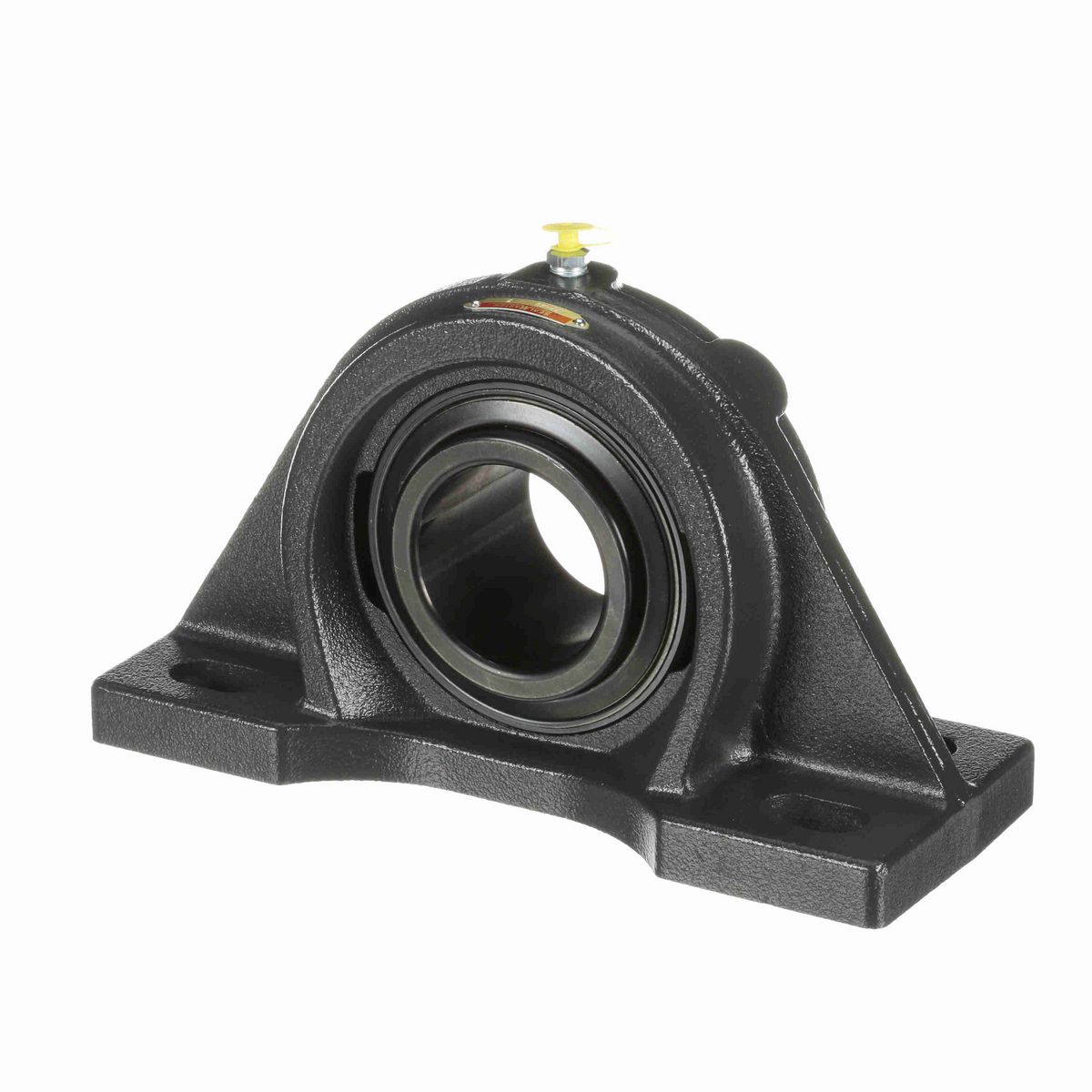 Sealmaster Mounted Cast Iron Four Bolt Pillow Block Ball Bearing - 52100 Bearing Steel, Black Oxided - Setscrew Lock - MFP-48