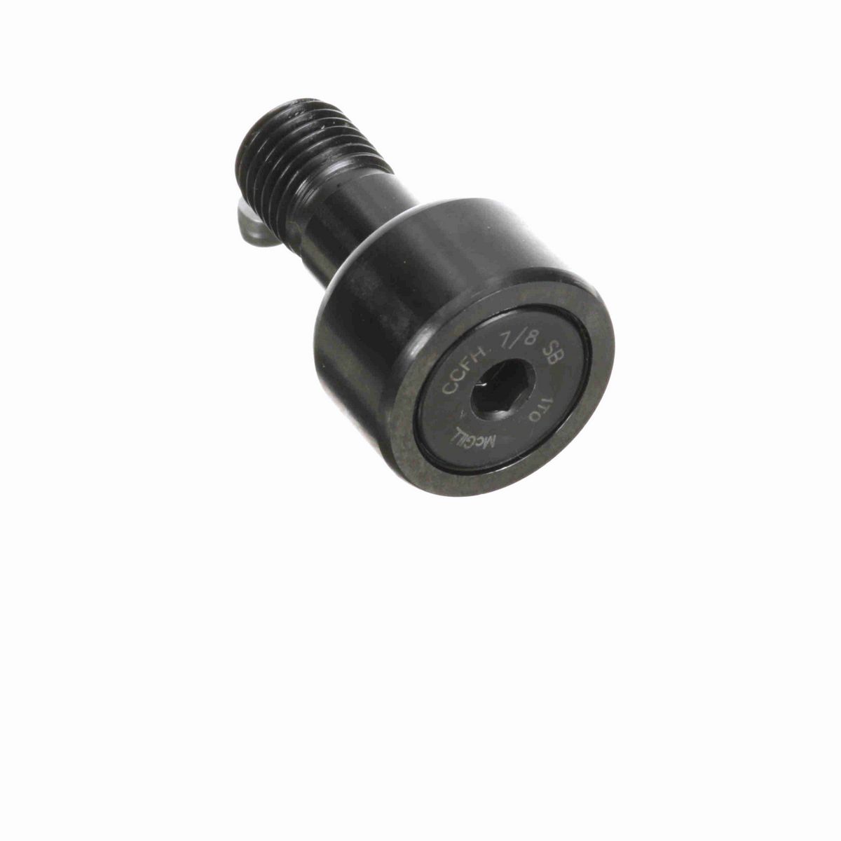 Опорный ролик с цапфой McGill Heavy Stud CAMROL CCFH 7/8 SB, бочкообразный, с уплотнением, с шестигранным отверстием, дюймовый