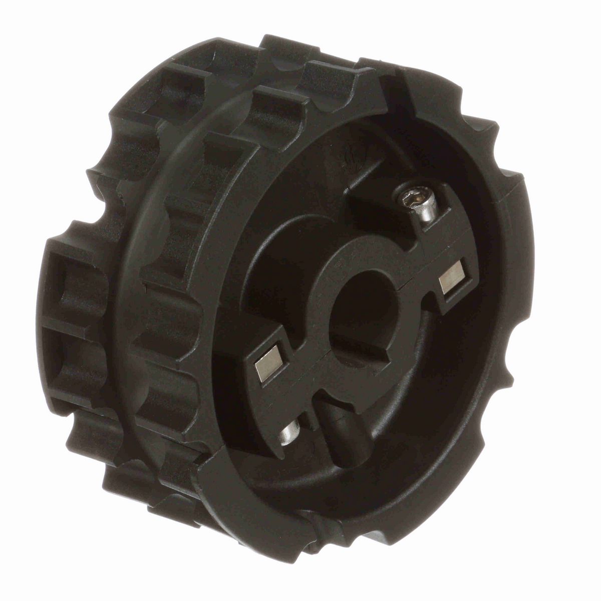 System Plast 820 Series Solid One Piece Molded Sprocket with 19 Teeth and a 40mm Round Shaft-Ready Bore - 820-19R40M-D