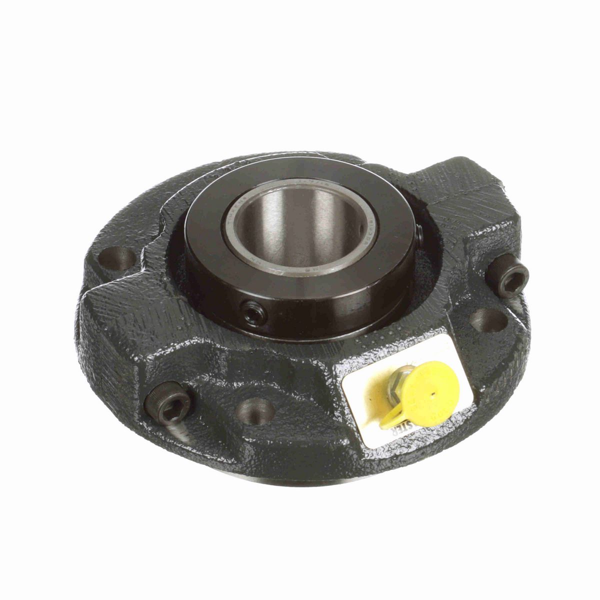 Sealmaster Mounted Cast Iron Piloted Flange Tapered Roller - 52100 Bearing Steel - Collar Mount Lock - RFPA 107