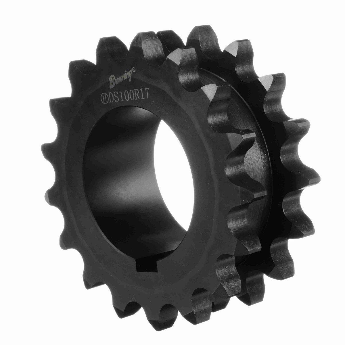 Browning Steel Bushed Bore Roller Chain Sprocket - DS100R17