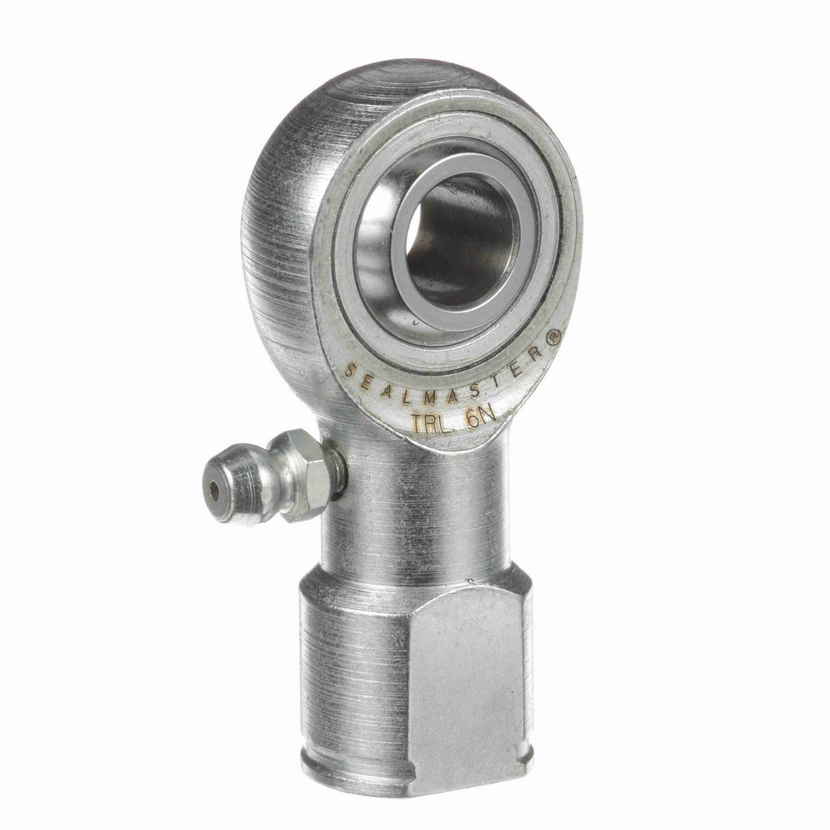 Sealmaster Female Rod End Bearing - Three-Piece Greasable Carbon Steel Race - TRL 6N