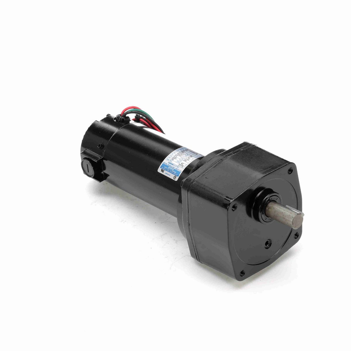 LEESON Parallel Shaft Gearmotor, 0.25 HP, 12 V, 62 RPM, 34 Frame, TENV - M1135245.00