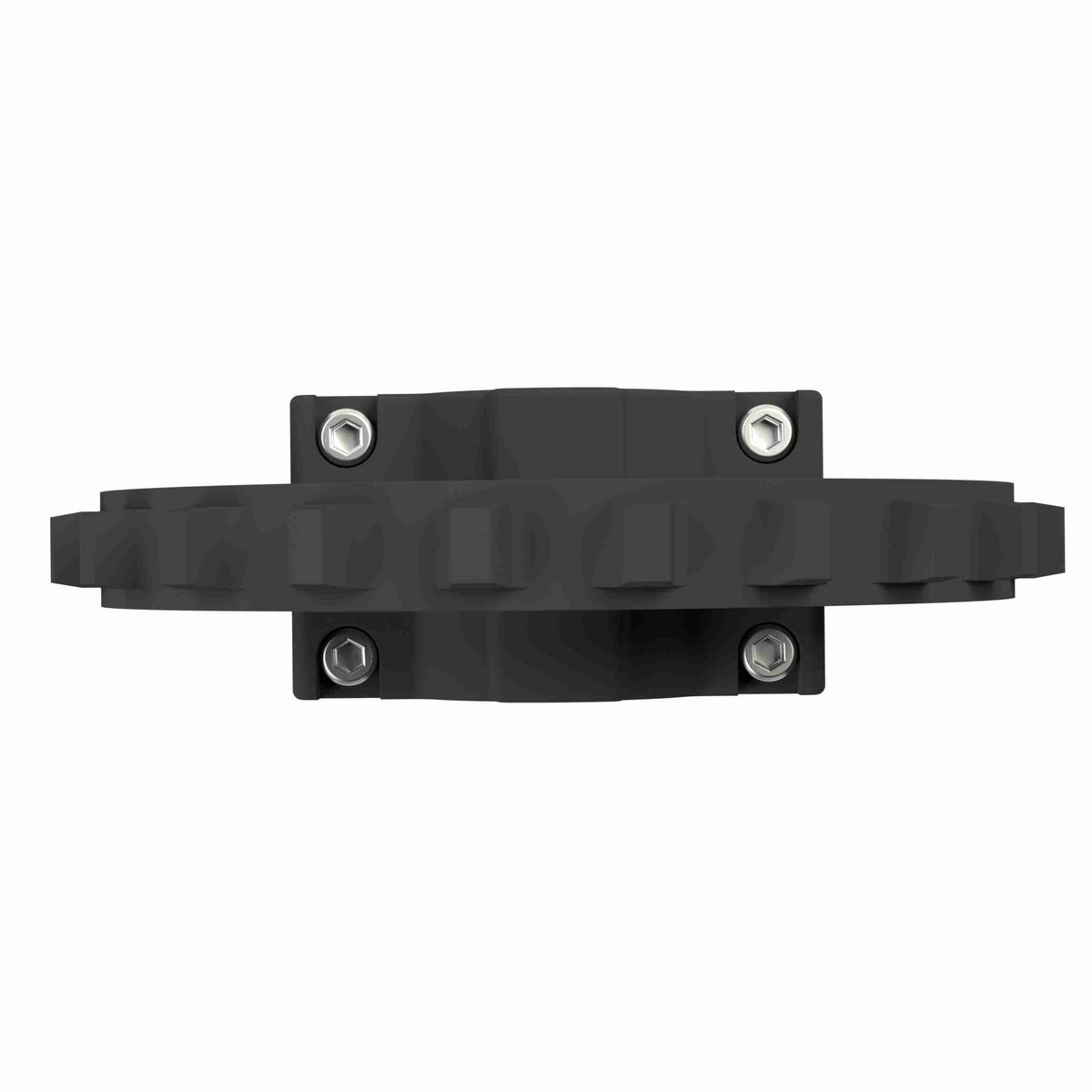 Rexnord 7700 Series Split Molded Nylon Sprocket with 21 Teeth and 1-1/2in Round Idler Bore - 614-63-19