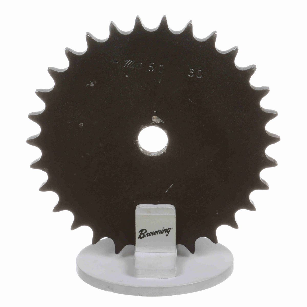 Browning Steel Minimum Plain Bore Roller Chain Sprocket - 50A30
