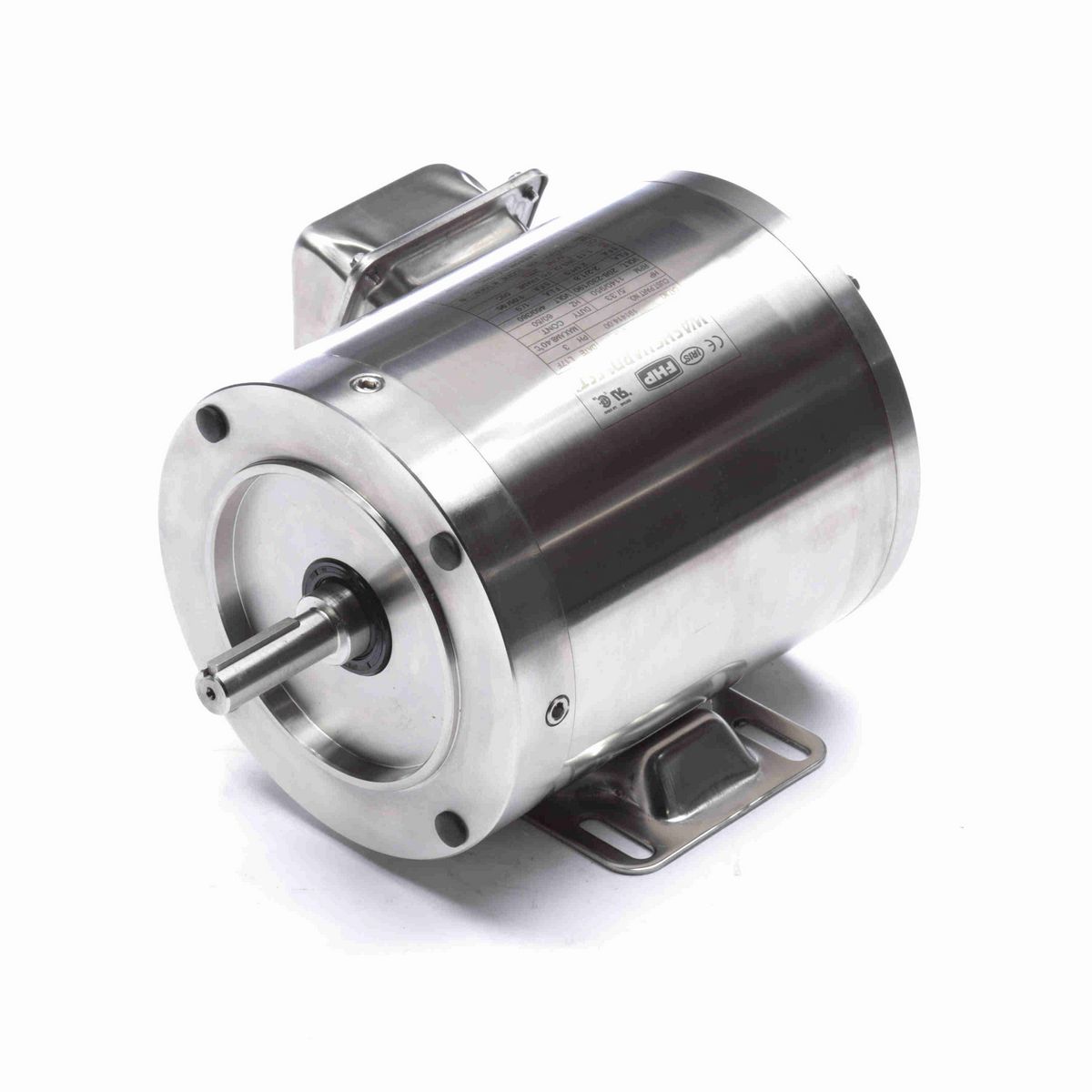 LEESON SST Duck™ General Purpose Motor, 0.50 & 0.33 HP, 3 Ph, 60 & 50 Hz, 230/460 & 190/380 V, 1200 & 1000 RPM, 56C Frame, TENV - 191414.00