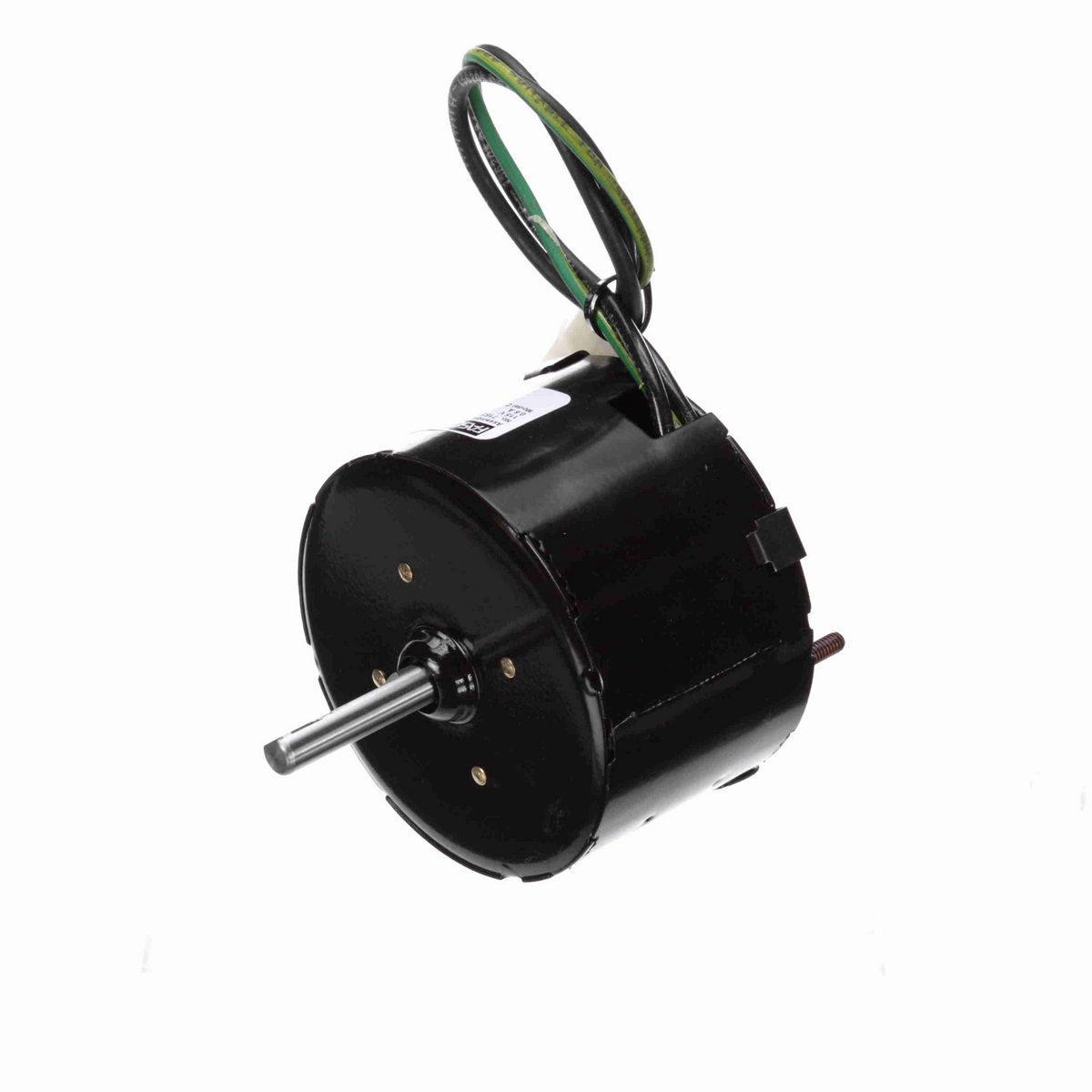 FASCO OEM Replacement Motor, 1/100 HP, 1 Ph, 60 Hz, 115 V, 1550 RPM, 1 Speed, 3.3" Diameter, TEAO - D1160