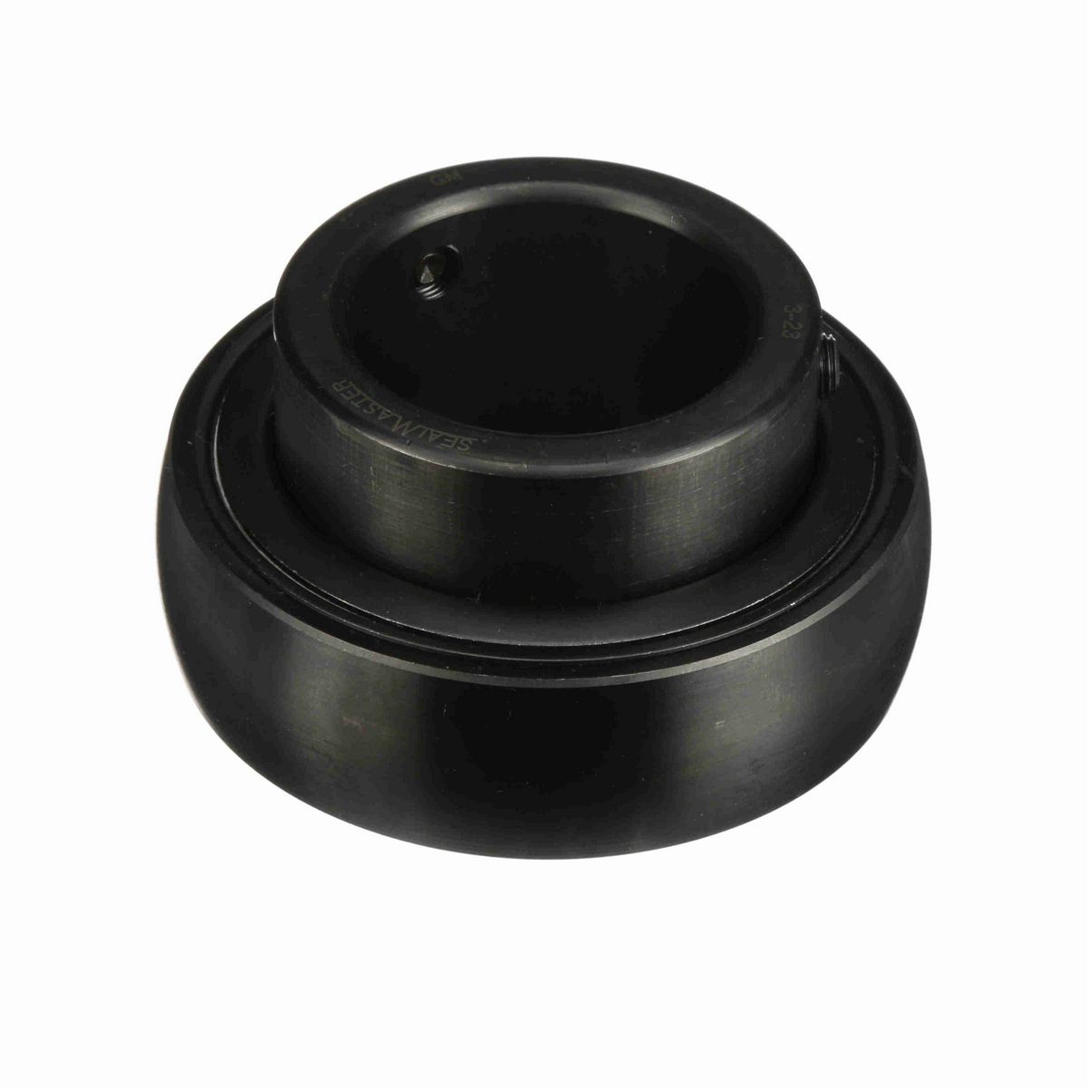 Sealmaster Mounted Insert Only Ball Bearing - 52100 Bearing Steel, Black Oxided - Setscrew Lock - 3-23
