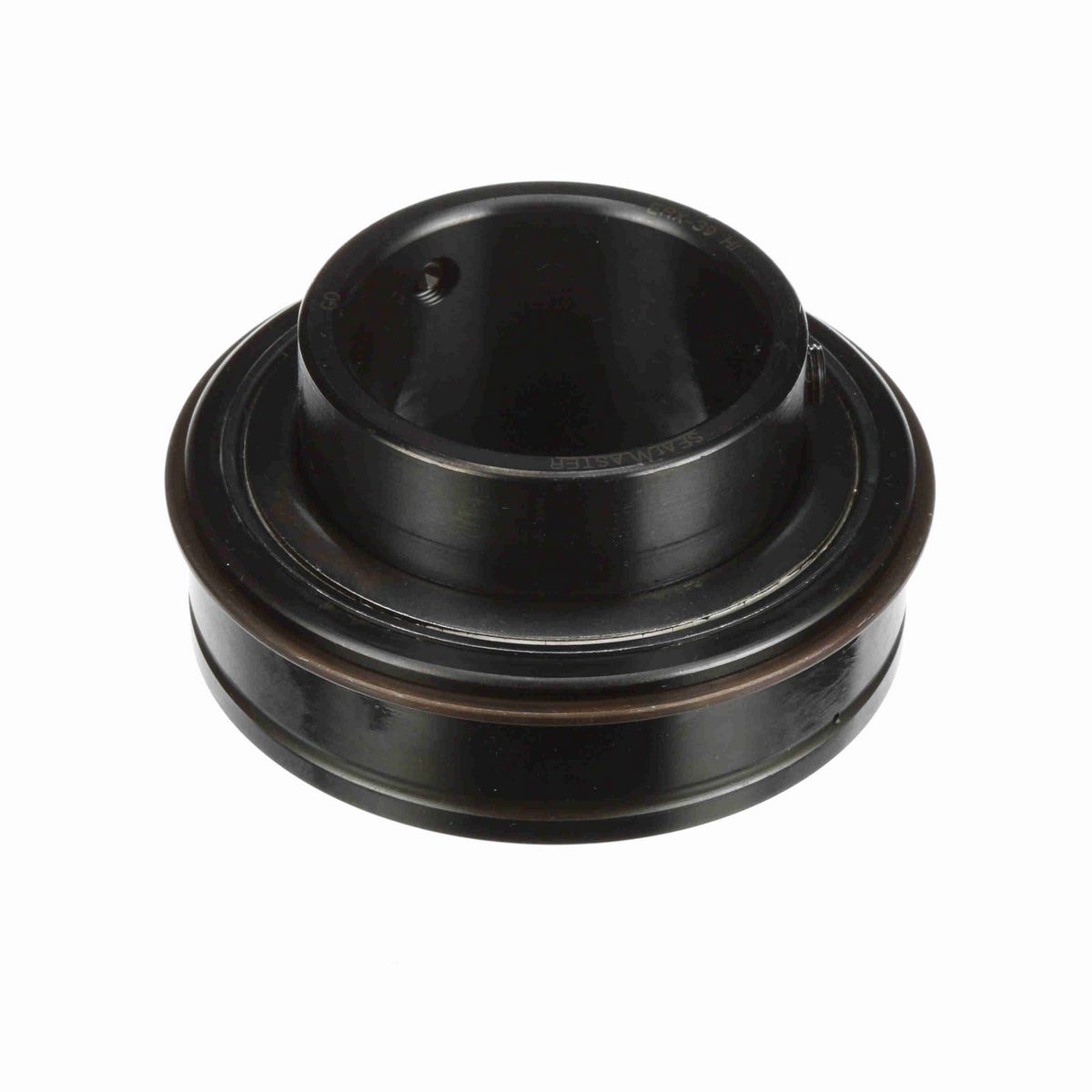 Sealmaster Mounted Insert Only Ball Bearing - 52100 Bearing Steel, Black Oxided - Setscrew Lock - High Temperature - ERX-39 HI