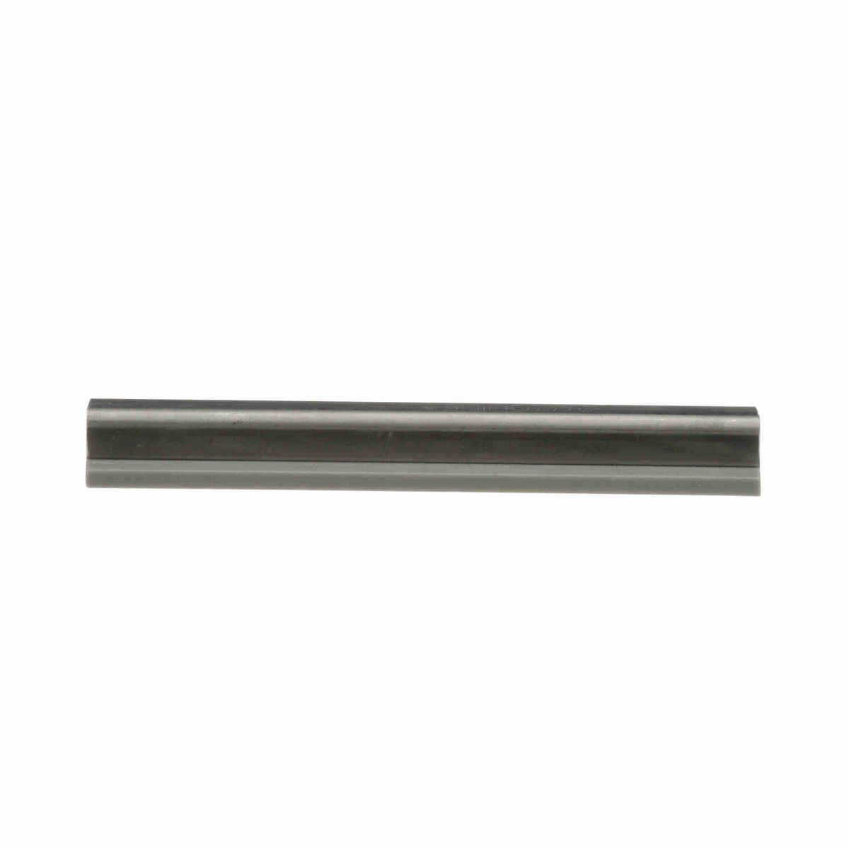 System Plast Wide Flat Guide Rail: 1"W X 0.69"H X 96"L Grey Nolu-S - VG-SSWF-NS-8