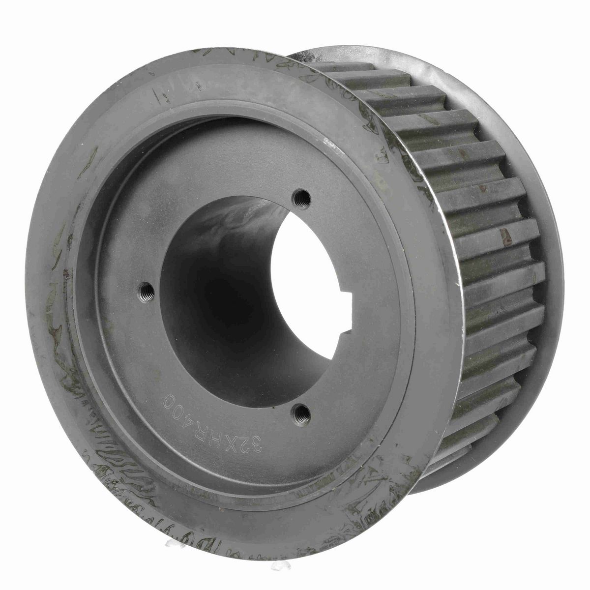 Browning Steel Bushed Bore Gearbelt Pulley - 32XHR400